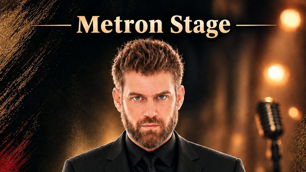 Ο Πάνος Μπλέτζας στο Metron Stage το Σάββατο 19&nbsp;Σεπτεμβρίου